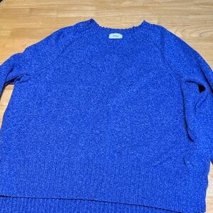 Old Navy Cobalt Blue Crewneck Sweater